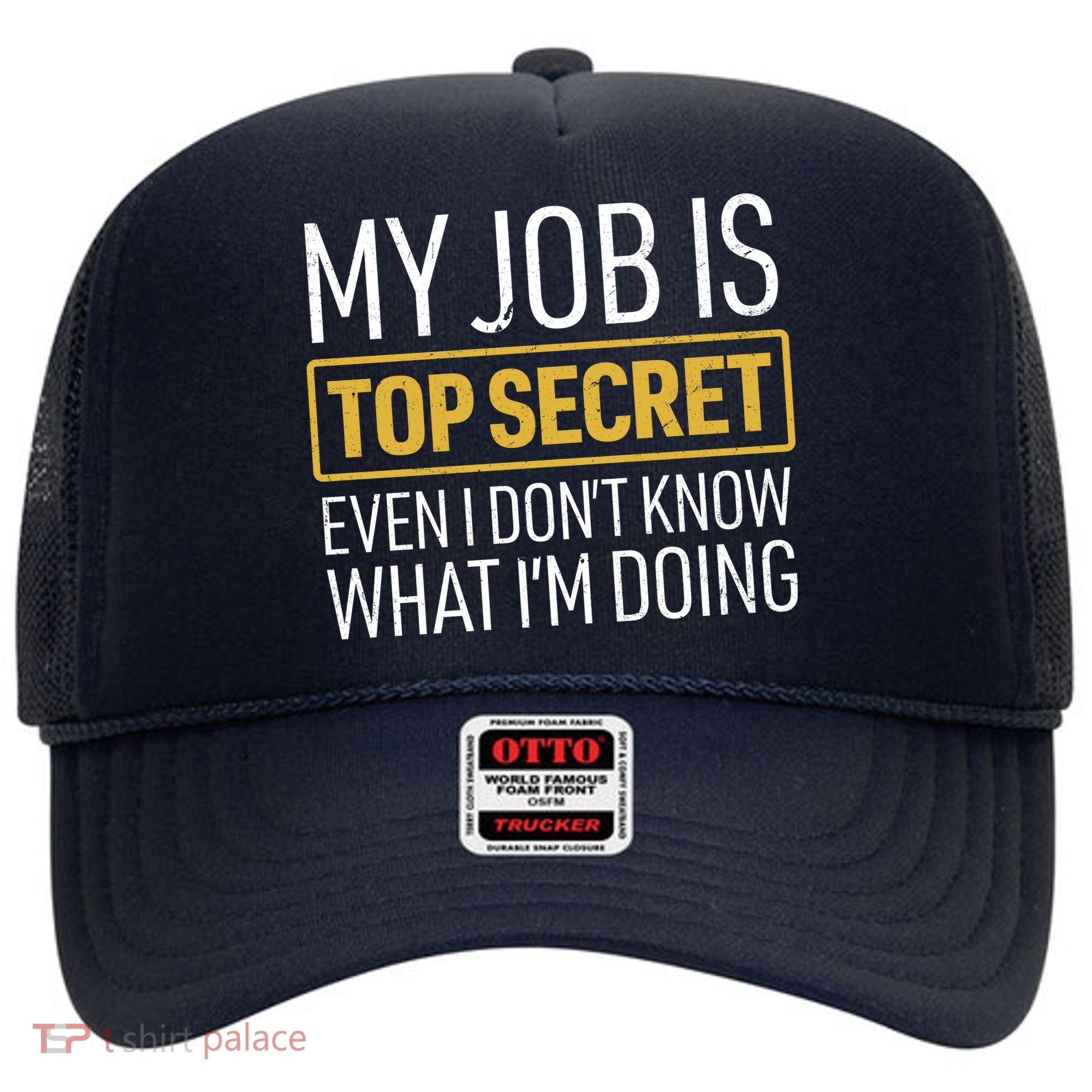 Top Secret Job Hat