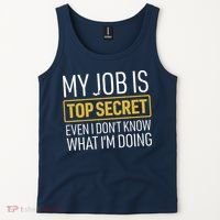 Top Secret Job Tank Top thumb 2