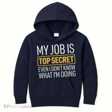 Top Secret Job Kids Hoodie
