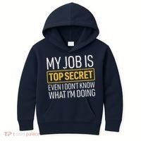 Top Secret Job Kids Hoodie thumb 0