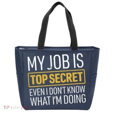 Top Secret Job Tote Bag