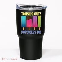 Tonsils Out Popsicles In Tonsillectomy Removal Surgery Tumbler thumb 0