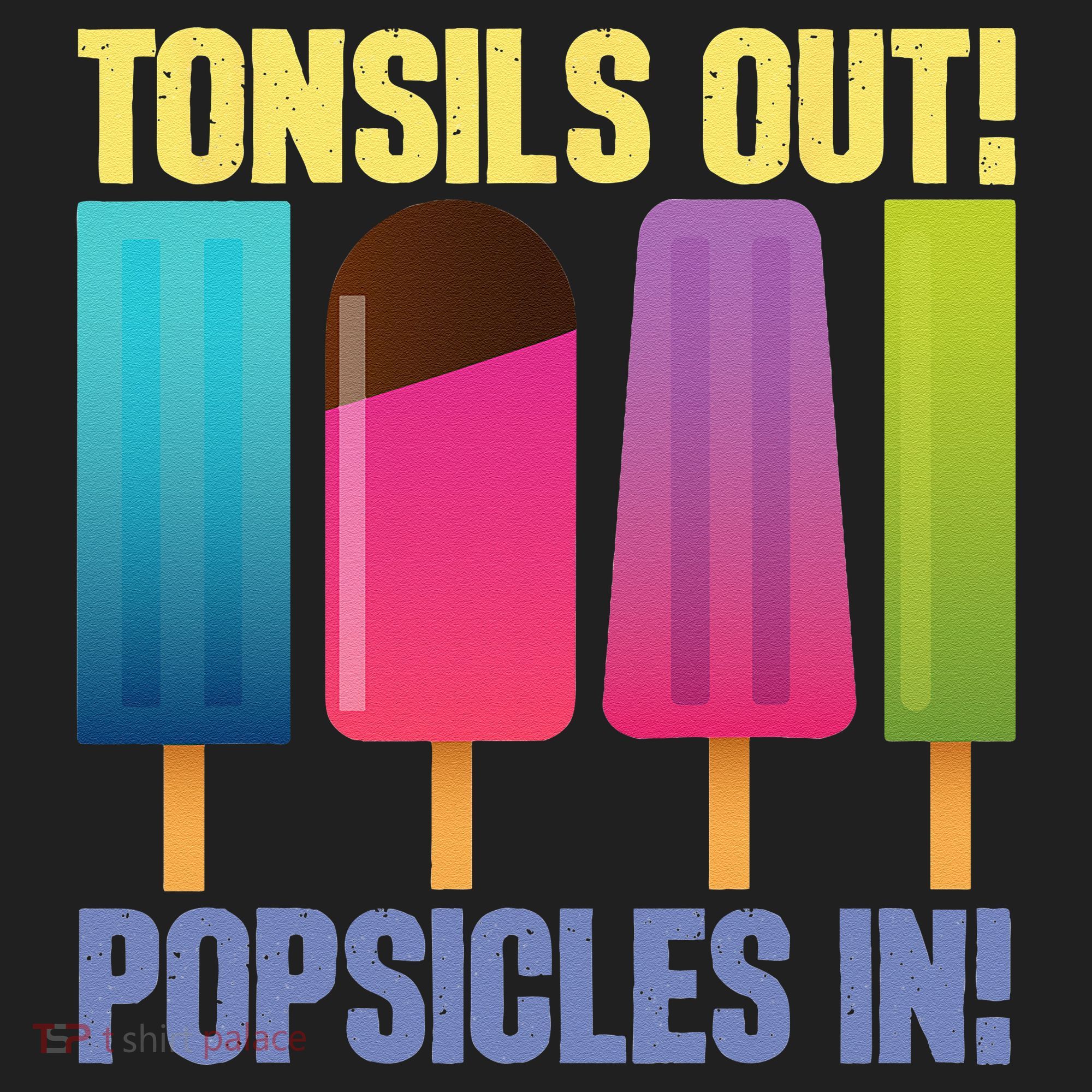 Tonsils Out Popsicles In Tonsillectomy Removal Surgery Hat