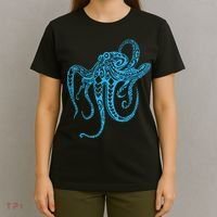 Tribal Octopus Polynesian Tribal Octopus T-Shirt thumb 4