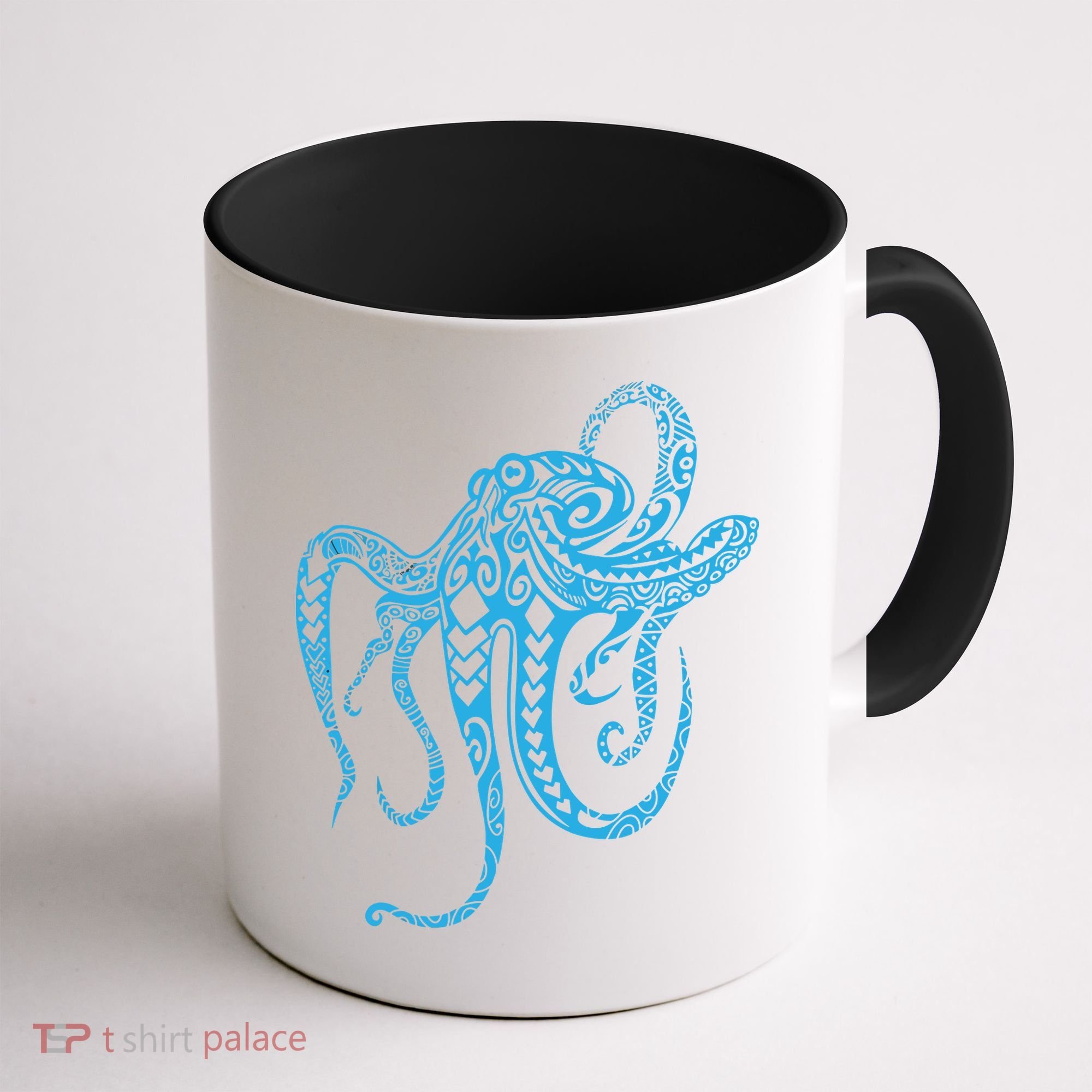 Tribal Octopus Polynesian Tribal Octopus Coffee Mug