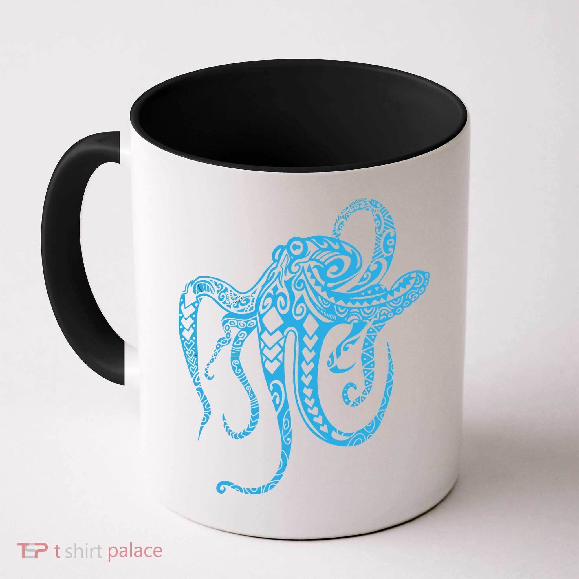 Tribal Octopus Polynesian Tribal Octopus Coffee Mug