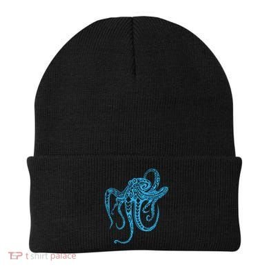 Tribal Octopus Polynesian Tribal Octopus Beanie