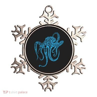 Tribal Octopus Polynesian Tribal Octopus Ornament