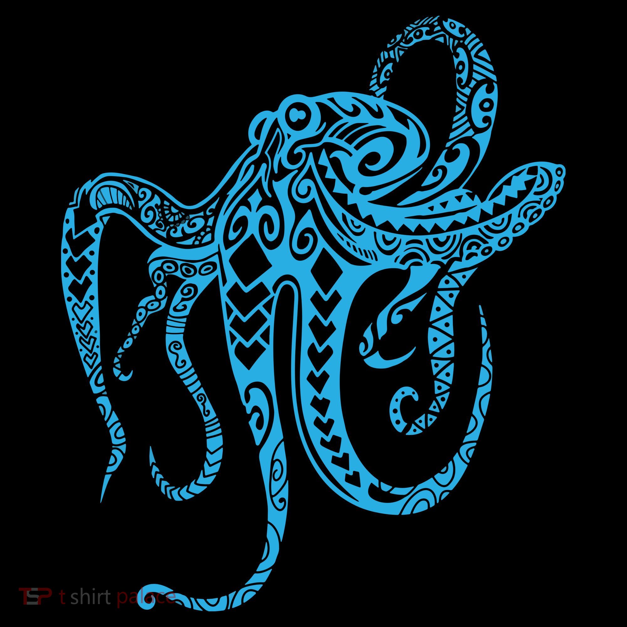 Tribal Octopus Polynesian Tribal Octopus Baby Bodysuit