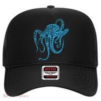 Tribal Octopus Polynesian Tribal Octopus Hat thumb 0