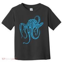 Tribal Octopus Polynesian Tribal Octopus Toddler T-Shirt thumb 0