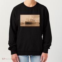 Titanic Original Photo Sepia 1912 Women's Sweatshirt thumb 0