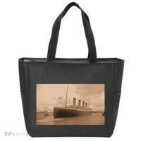 Titanic Original Photo Sepia 1912 Tote Bag thumb 0