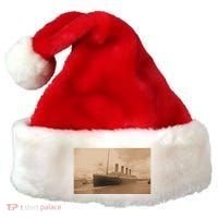 Titanic Original Photo Sepia 1912 Santa Hat thumb 0
