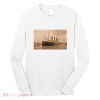 Titanic Original Photo Sepia 1912 Long Sleeve Shirt thumb 0