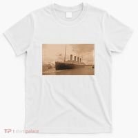 Titanic Original Photo Sepia 1912 T-Shirt thumb 0