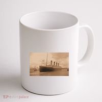 Titanic Original Photo Sepia 1912 Coffee Mug thumb 1