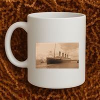Titanic Original Photo Sepia 1912 Coffee Mug thumb 2