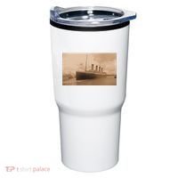 Titanic Original Photo Sepia 1912 Tumbler thumb 0