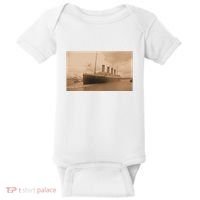 Titanic Original Photo Sepia 1912 Baby Bodysuit thumb 0
