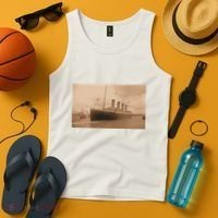 Titanic Original Photo Sepia 1912 Tank Top thumb 4