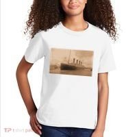 Titanic Original Photo Sepia 1912 Kids T-Shirt thumb 2