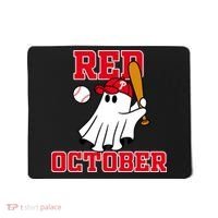 Take October Red October Philadelphia Ghost Baseball Halloween Mousepad thumb 0