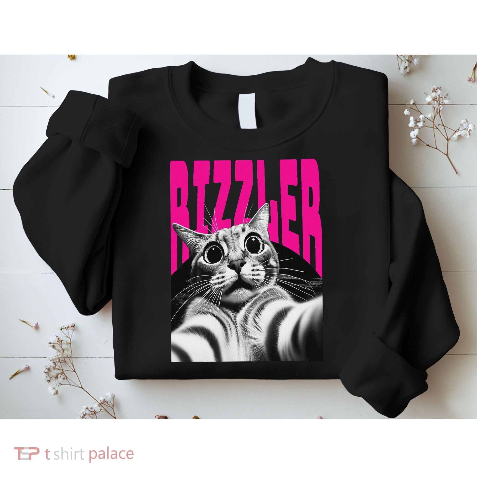 The Og Rizzmaxxer Rizz Funny Rizzler Cat Selfie Sweatshirt
