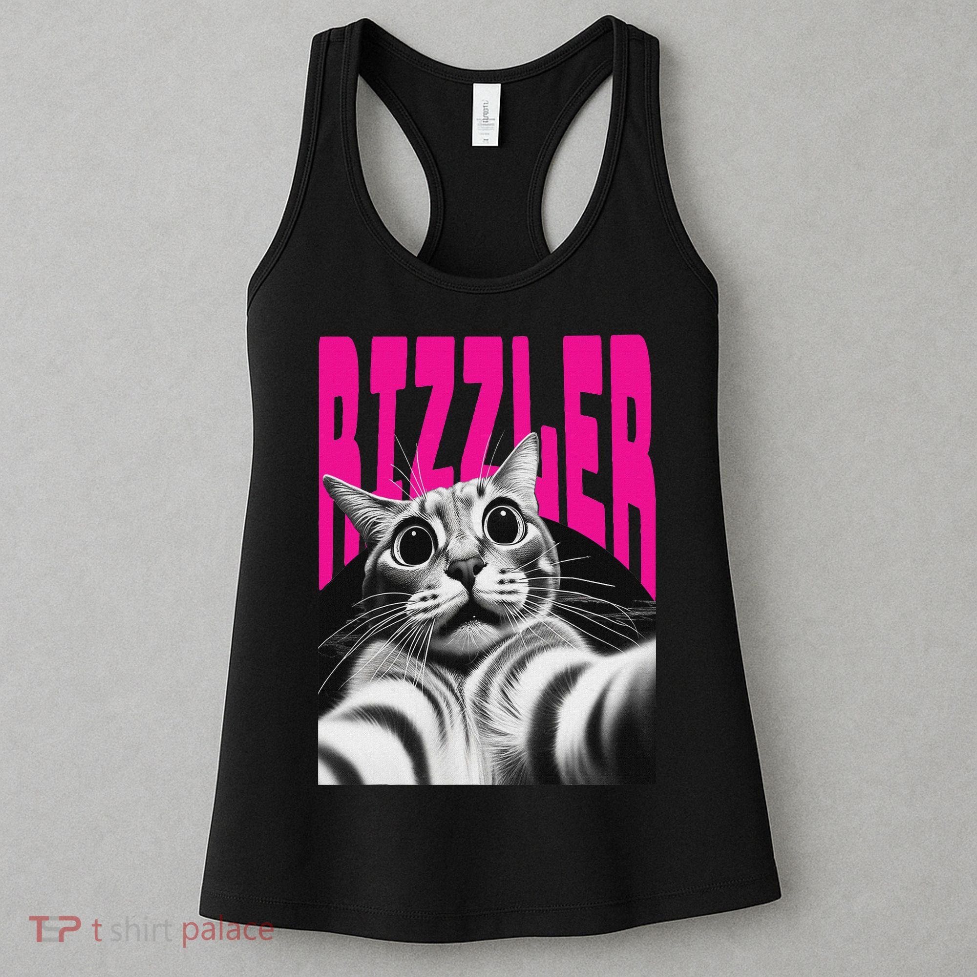 The Og Rizzmaxxer Rizz Funny Rizzler Cat Selfie Women's Tank Top