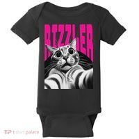 The Og Rizzmaxxer Rizz Funny Rizzler Cat Selfie Baby Bodysuit thumb 0