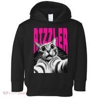 The Og Rizzmaxxer Rizz Funny Rizzler Cat Selfie Toddler Hoodie thumb 0