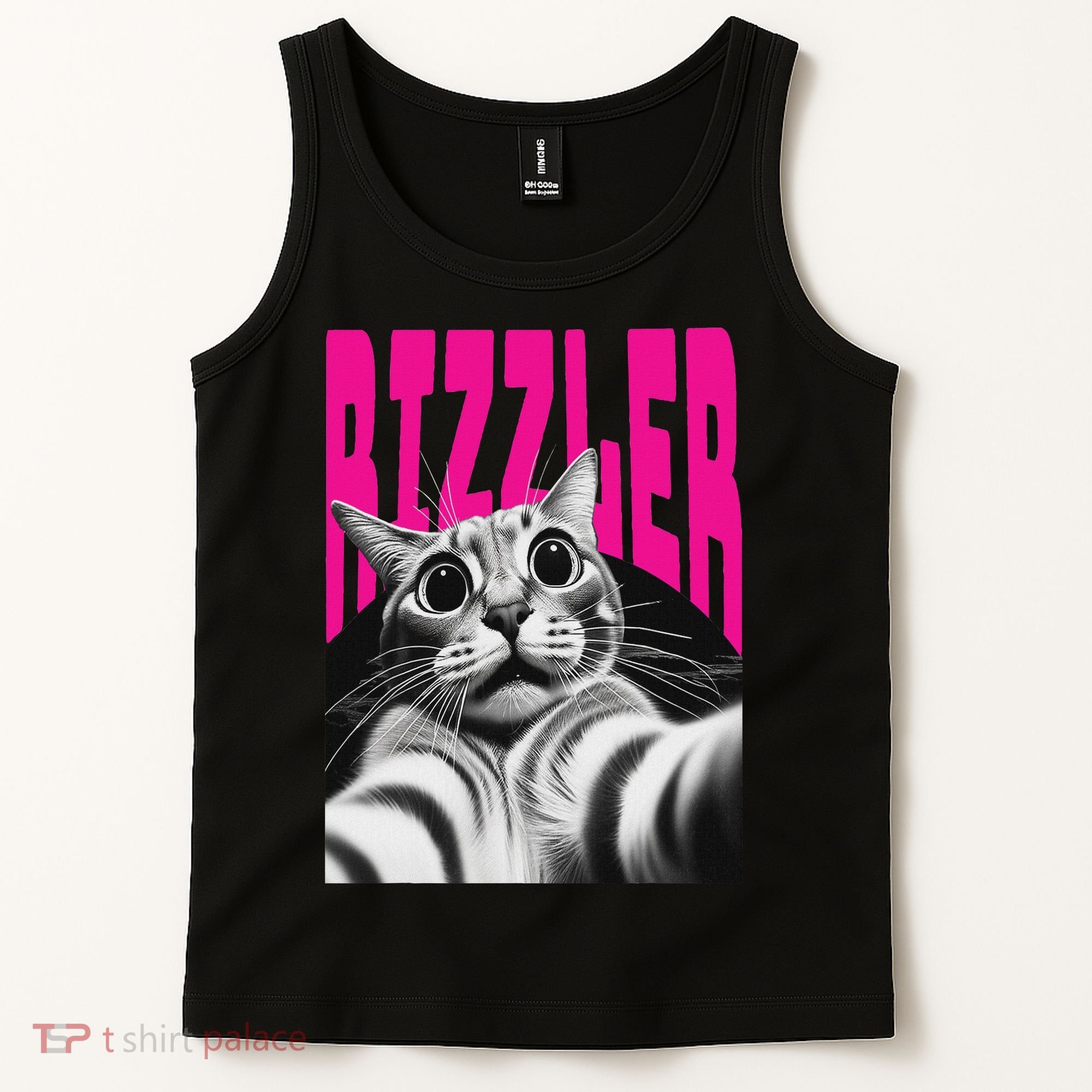 The Og Rizzmaxxer Rizz Funny Rizzler Cat Selfie Tank Top