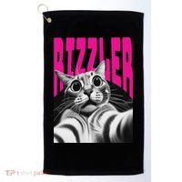 The Og Rizzmaxxer Rizz Funny Rizzler Cat Selfie Golf Towel thumb 0