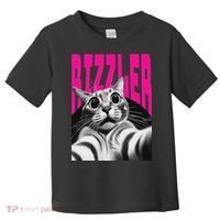 The Og Rizzmaxxer Rizz Funny Rizzler Cat Selfie Toddler T-Shirt thumb 0