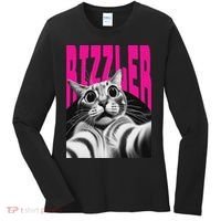 The Og Rizzmaxxer Rizz Funny Rizzler Cat Selfie Women's Long Sleeve Shirt thumb 0