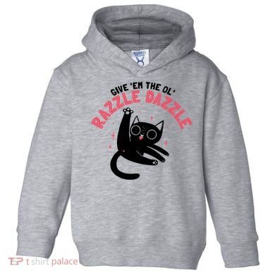 The Ol' Razzle Dazzle Cat Toddler Hoodie
