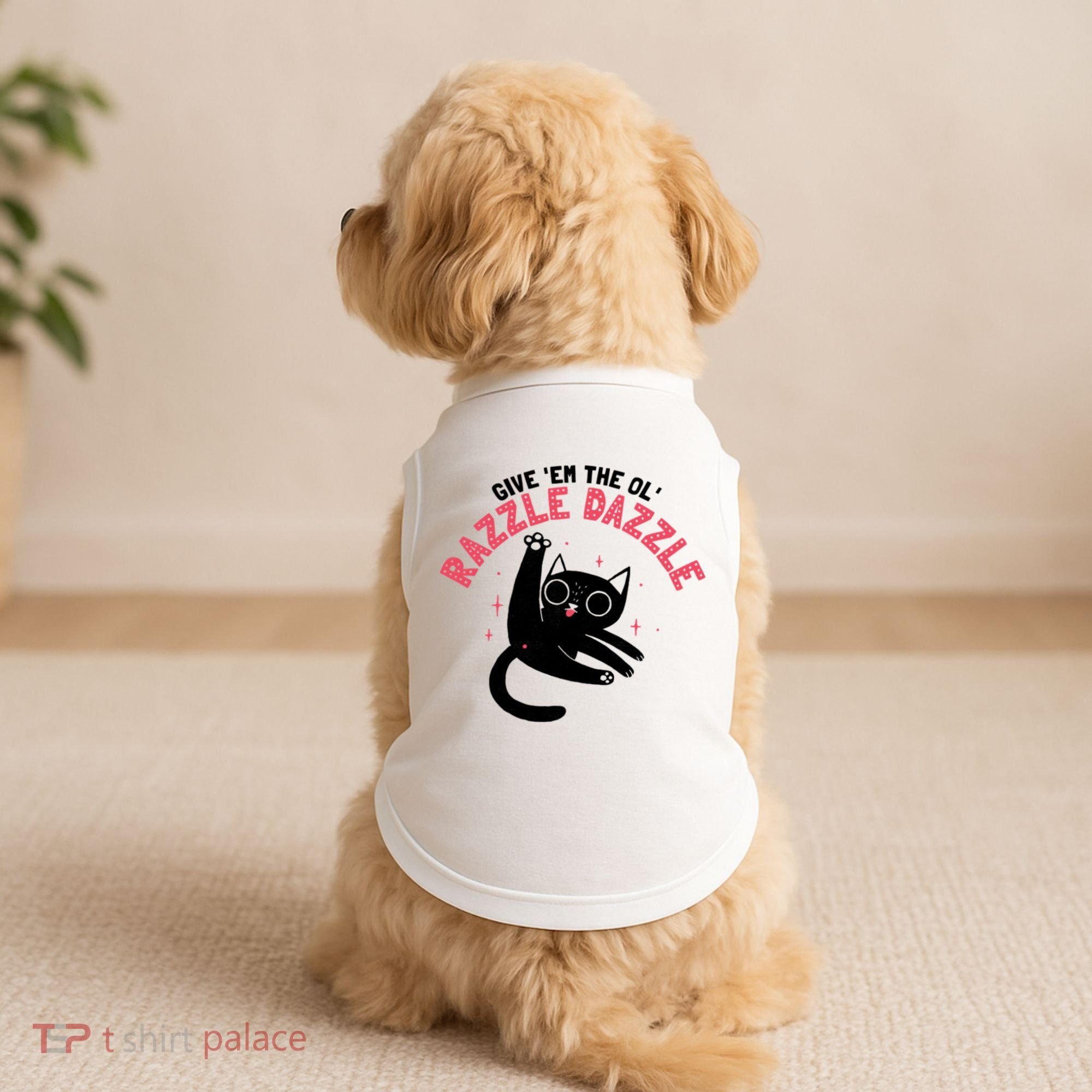 The Ol' Razzle Dazzle Cat Doggie Tank