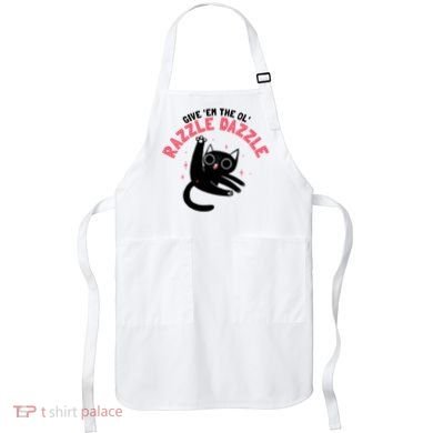The Ol' Razzle Dazzle Cat Apron