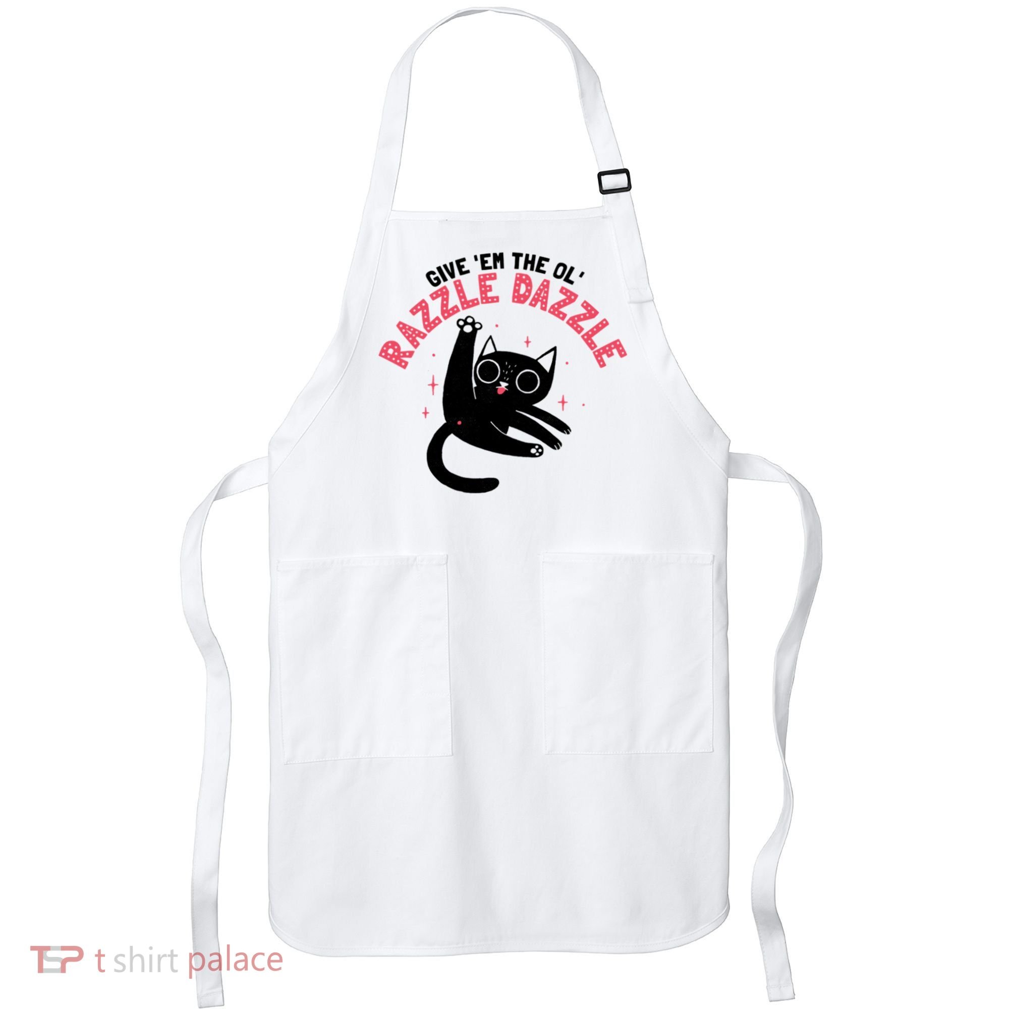The Ol' Razzle Dazzle Cat Apron