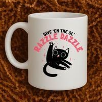 The Ol' Razzle Dazzle Cat Coffee Mug thumb 2