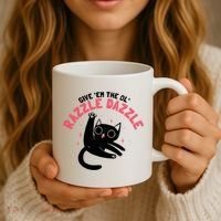 The Ol' Razzle Dazzle Cat Coffee Mug thumb 3