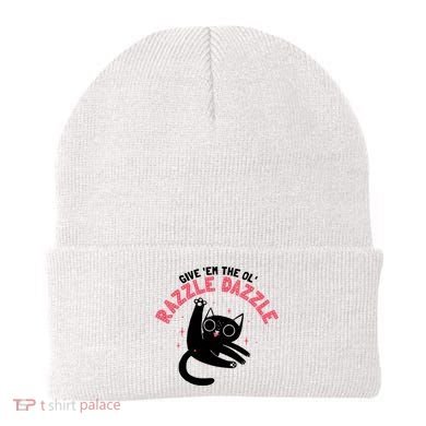 The Ol' Razzle Dazzle Cat Beanie