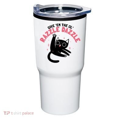 The Ol' Razzle Dazzle Cat Tumbler
