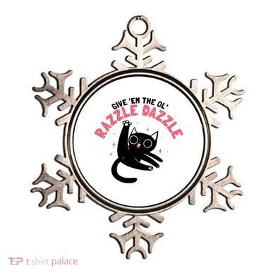 The Ol' Razzle Dazzle Cat Ornament