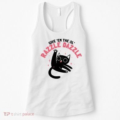 The Ol' Razzle Dazzle Cat Women's Tank Top