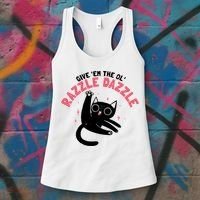 The Ol' Razzle Dazzle Cat Women's Tank Top thumb 3