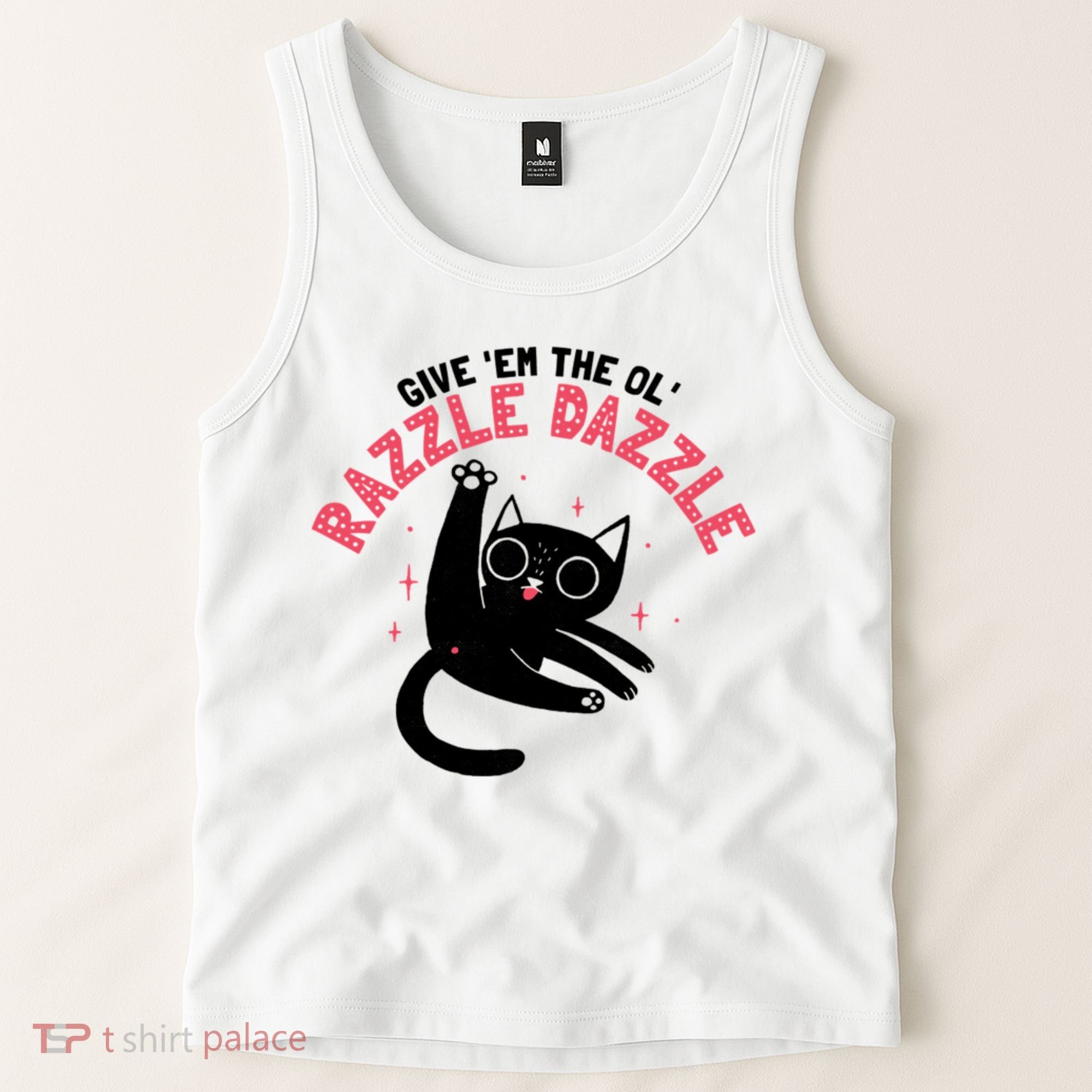 The Ol' Razzle Dazzle Cat Tank Top