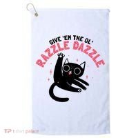 The Ol' Razzle Dazzle Cat Golf Towel thumb 0