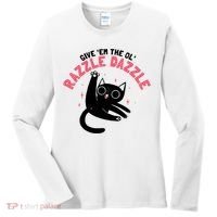 The Ol' Razzle Dazzle Cat Women's Long Sleeve Shirt thumb 0