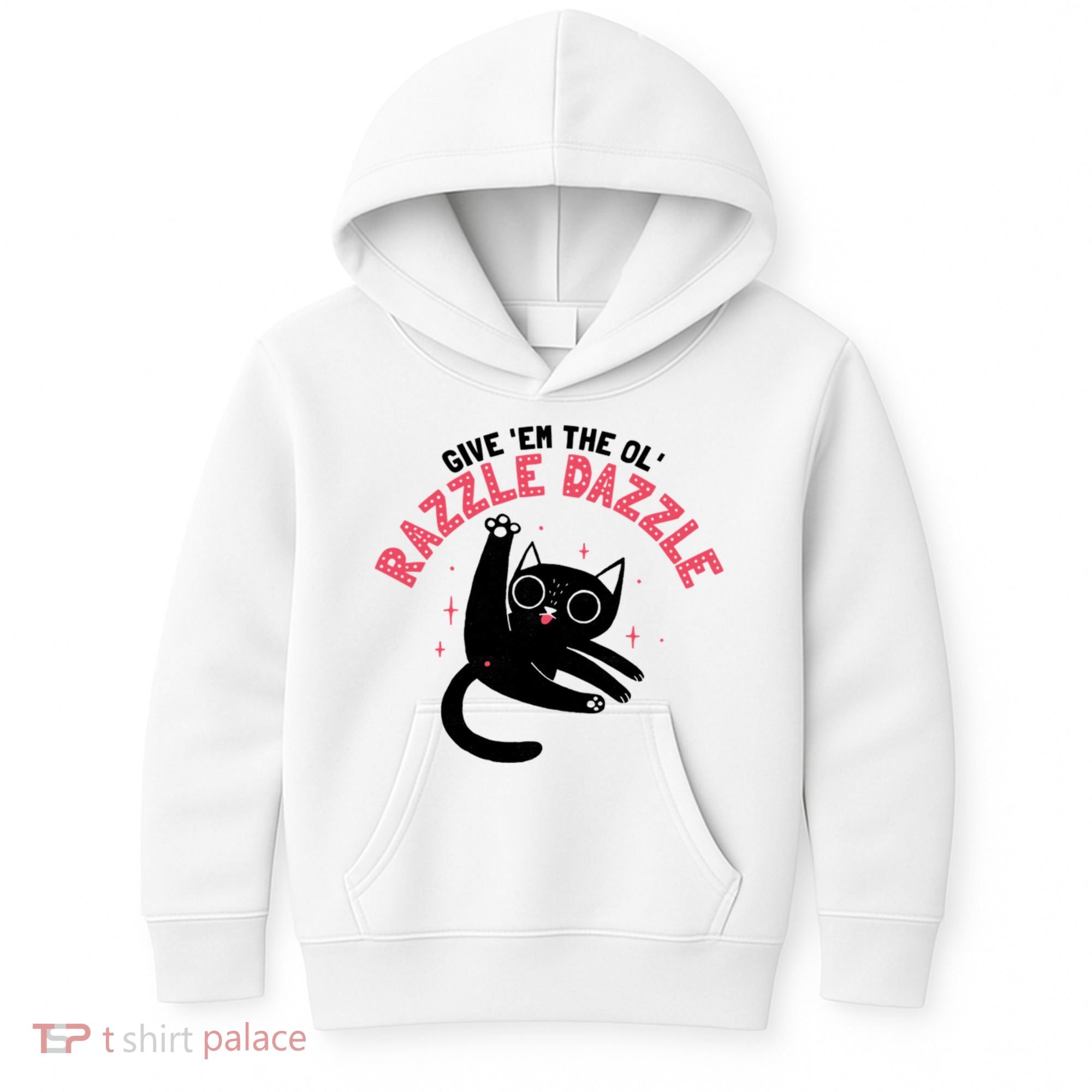 The Ol' Razzle Dazzle Cat Kids Hoodie